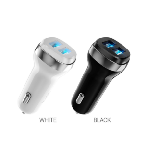 Hoco Z40 Dual USB Car Charger - Image 1